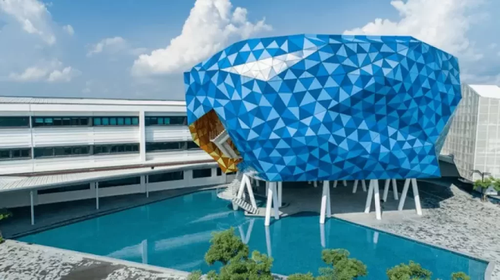Đại học Anh Quốc Việt Nam có kiến trúc đẹp và hiện đại