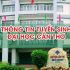 Thông tin tuyển sinh Đại học Luật Hà Nội 2025