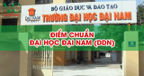 Điểm chuẩn Trường Đại học Đại Nam (DNU) năm 2024