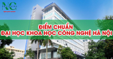 Điểm chuẩn Đại học Khoa học và Công nghệ Hà Nội (USTH) năm 2025