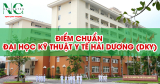 Điểm chuẩn Đại học Kỹ thuật Y tế Hải Dương (HMTU) năm 2025