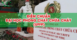 Điểm chuẩn Đại học Phòng cháy Chữa cháy (UFPF) năm 2025