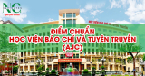 Điểm chuẩn Học viện Báo chí và Tuyên truyền (AJC) năm 2025