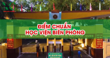 Điểm chuẩn Học viện Biên phòng (HVBP) 2025