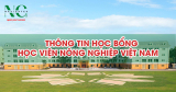 Thông tin học bổng Học viện Nông Nghiệp Việt Nam